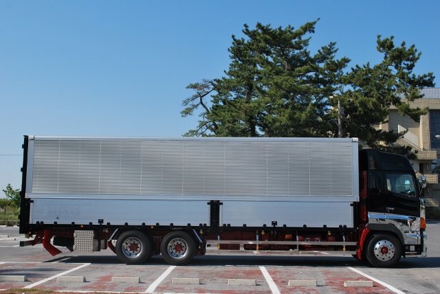 Ｈ19　日野　グランドプロフィア　アルミウィング　ハイルーフ　後輪エアサス