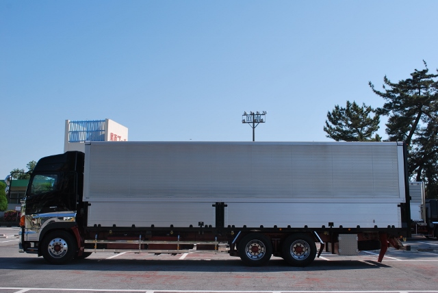 Ｈ19　日野　グランドプロフィア　アルミウィング　ハイルーフ　後輪エアサス