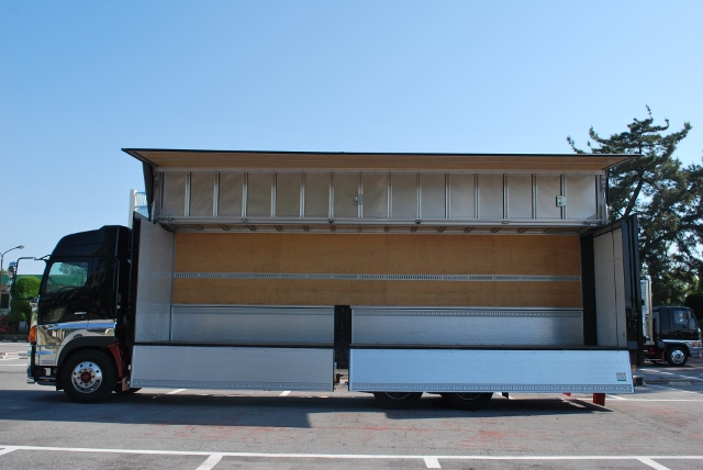 Ｈ19　日野　グランドプロフィア　アルミウィング　ハイルーフ　後輪エアサス