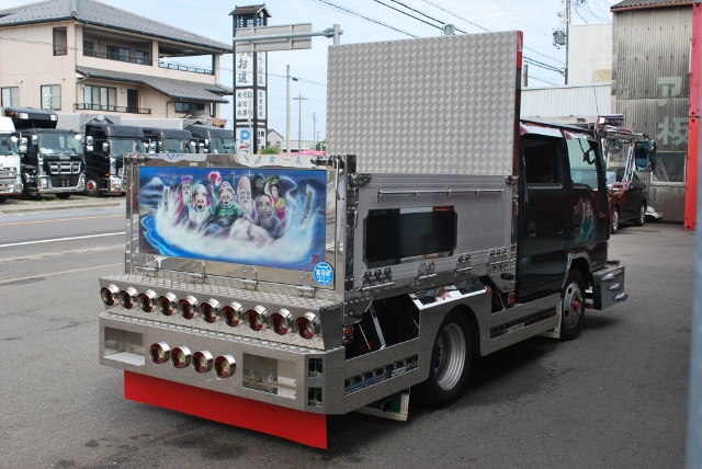 H14　ニッサンディーゼル　アトラス　Wキャブ　デコトラ