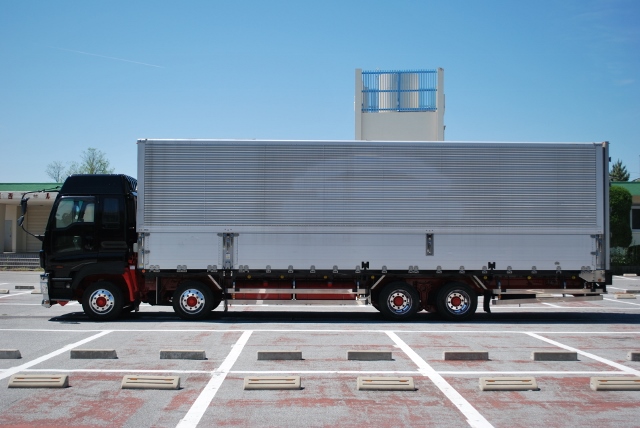 Ｈ20　いすゞ　ギガ　４軸アルミウィング　ハイルーフ　リアエアサス