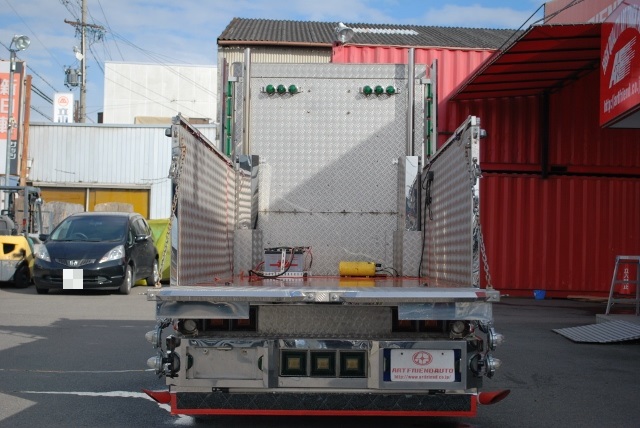 【71】H7　三菱ふそう　キャンター　平ボディ　デコトラ