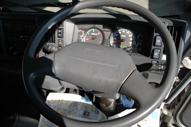 【45】H25 いすゞ　フォワード　冷凍ウイング　格納式パワーゲート付