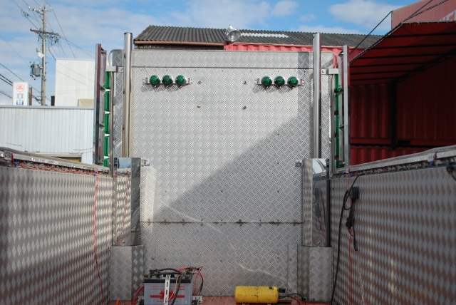 【71】H7　三菱ふそう　キャンター　平ボディ　デコトラ