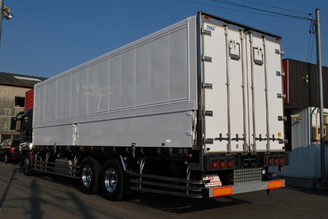 Ｈ１９　三菱スーパーグレート　冷凍ウィング　リアエアサス　キーストン