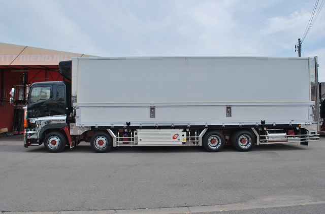 【251】日野　グランドプロフィア　低床　冷凍ウイング　カスタム多数　ジョロダー4列