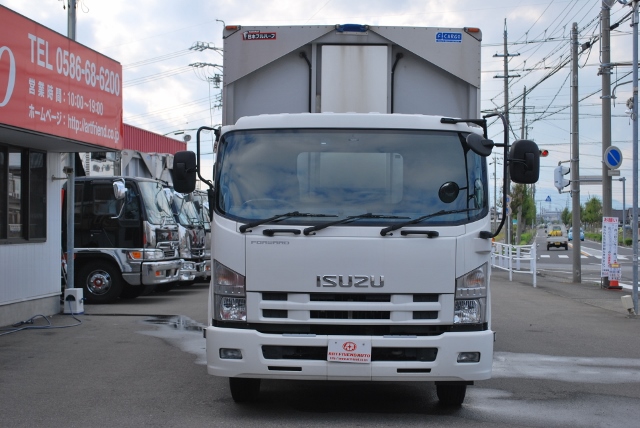 【45】H25 いすゞ　フォワード　冷凍ウイング　格納式パワーゲート付