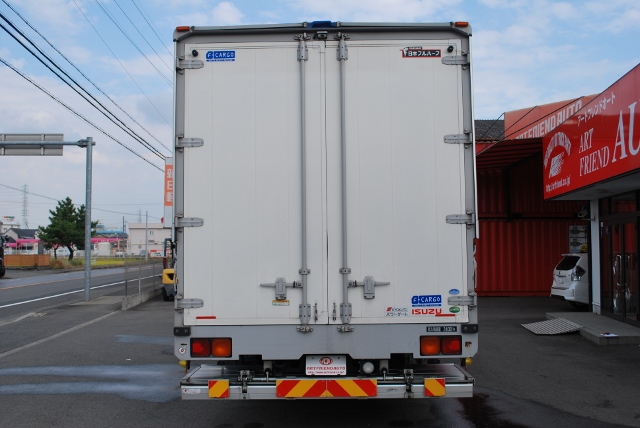【45】H25 いすゞ　フォワード　冷凍ウイング　格納式パワーゲート付