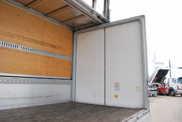 【45】H25 いすゞ　フォワード　冷凍ウイング　格納式パワーゲート付