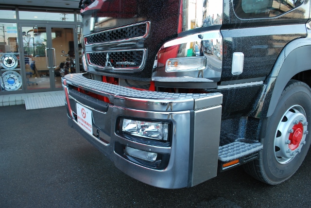 H27　三菱　スーパーグレート　ダンプ　5300×2300　セミロングボデー　新古車！