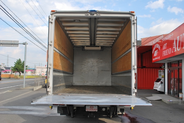 【45】H25 いすゞ　フォワード　冷凍ウイング　格納式パワーゲート付