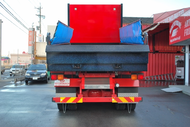 H27　三菱　スーパーグレート　ダンプ　5300×2300　セミロングボデー　新古車！