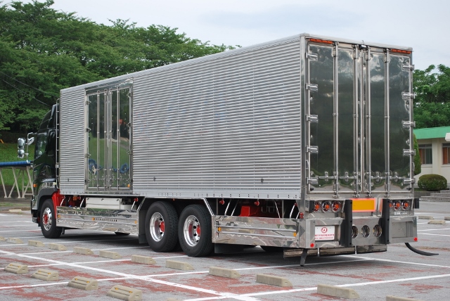 【110】Ｈ２７　グランドプロフィア　高床　冷凍アルミバン　総輪エアサス　ハイルーフ