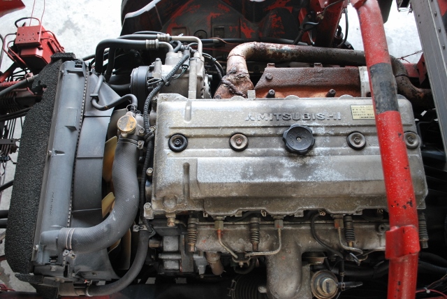 H14　三菱ふそう　キャンター　アルミバン