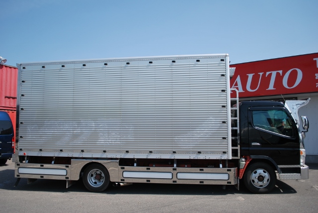 H14　三菱ふそう　キャンター　アルミバン