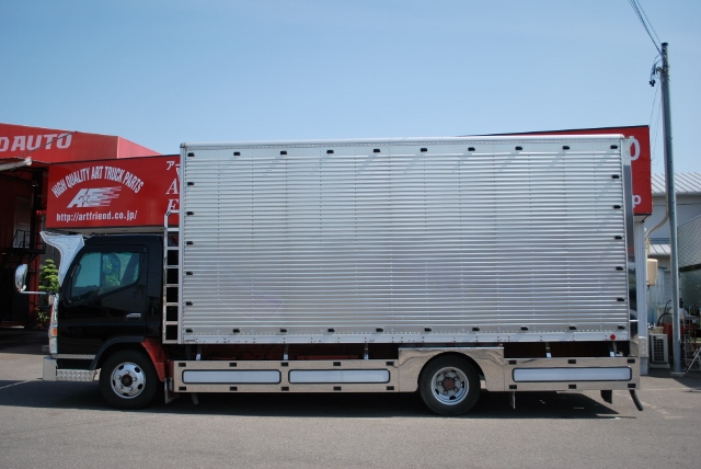 H14　三菱ふそう　キャンター　アルミバン