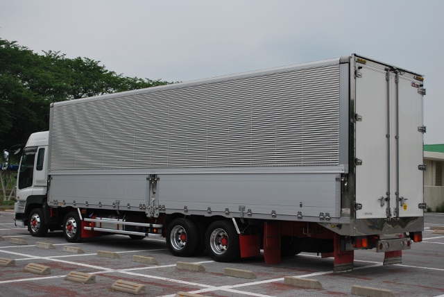 【104】H24　ギガ　4軸低床　アルミウイング　