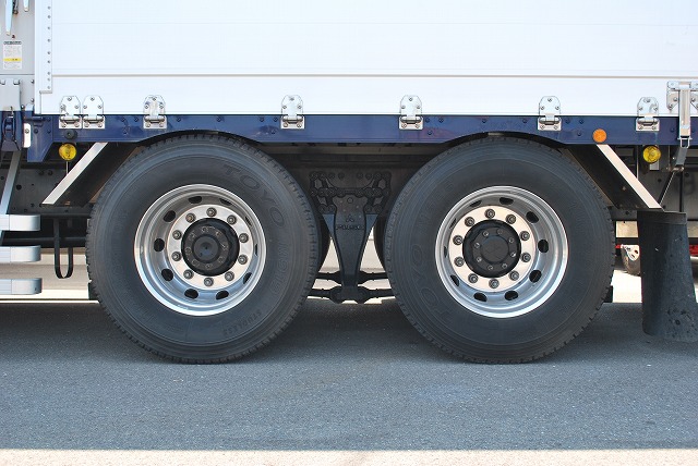 【255】三菱スーパーグレート　中低床　アルミウイング　ハイルーフ　リヤエアサス