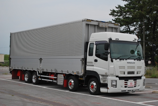 【104】H24　ギガ　4軸低床　アルミウイング　