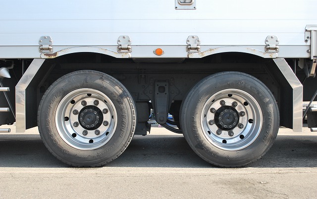 【227】三菱ふそうスーパーグレート　低床　アルミウイング　ハイルーフ　格納ゲート