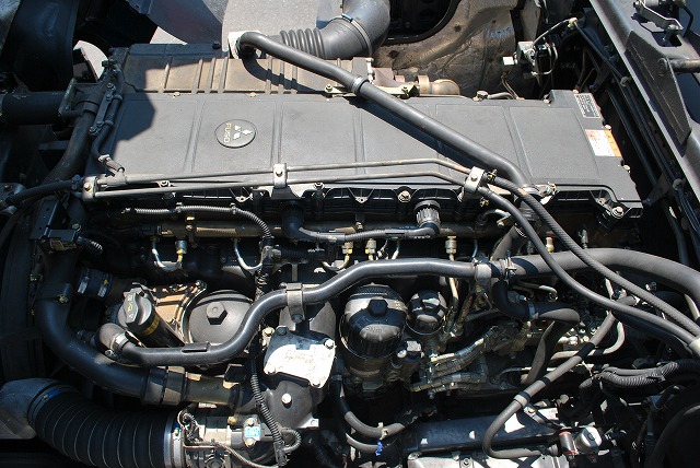 【255】三菱スーパーグレート　中低床　アルミウイング　ハイルーフ　リヤエアサス