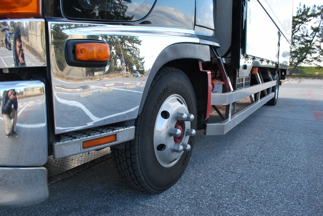 Ｈ２３　日野　レンジャープロ　冷凍ウィング　セミワイド　リアリーフ