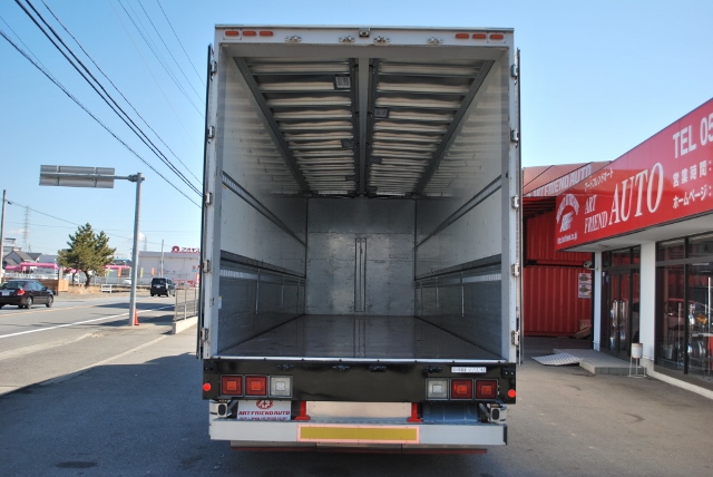 【75】H23三菱ふそうスーパーグレート　低床アルミウイング　ハイキャブ　ハイルーフ　総輪エアサス