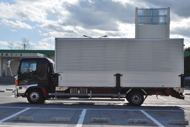 Ｈ２３　日野　レンジャープロ　冷凍ウィング　セミワイド　リアリーフ