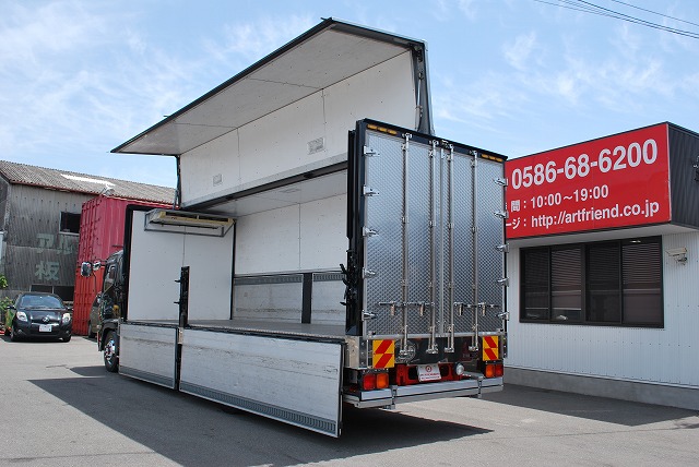 【230】日野　レンジャー　セミワイド　冷凍ウイング　格納ゲート　6700ボデー