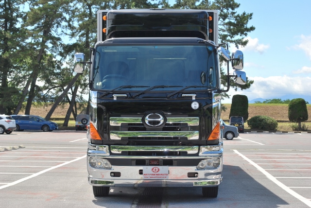 Ｈ１８　日野　グランドプロフィア　冷凍ウィング　中低床　リアエアサス　キーストン