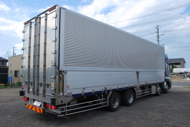 【142】Ｈ24　ＵＤ　クオン　アルミウイング　ハイルーフ　リヤエアサス