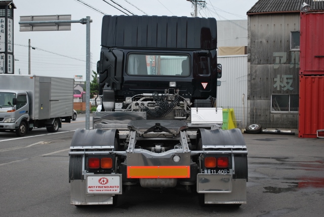 H23 クオン　トレーラーヘッド　ハイルーフ　リアエアサス