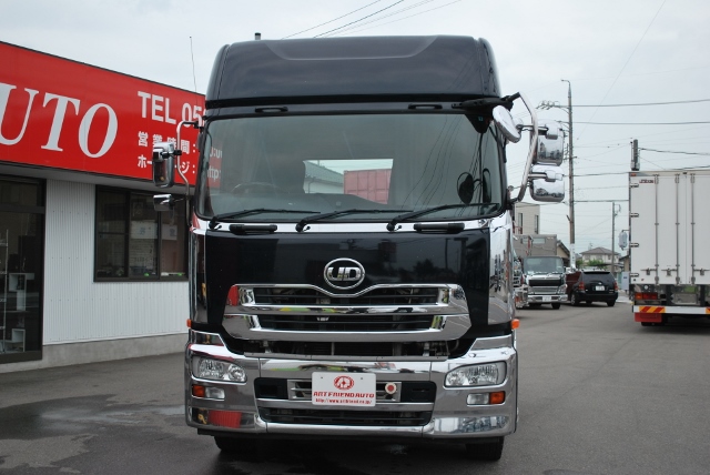 H23 クオン　トレーラーヘッド　ハイルーフ　リアエアサス