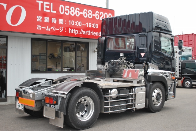 H23 クオン　トレーラーヘッド　ハイルーフ　リアエアサス