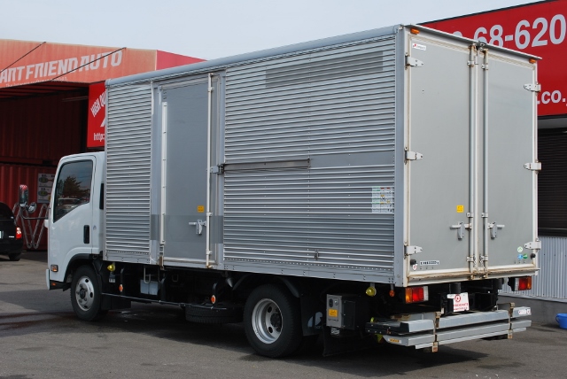 【113】Ｈ24　エルフ　アルミバン　格納パワーゲート付