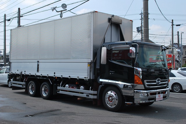 【237】日野レンジャープロ　ワイド　増トン　アルミウイング　ツーデフ