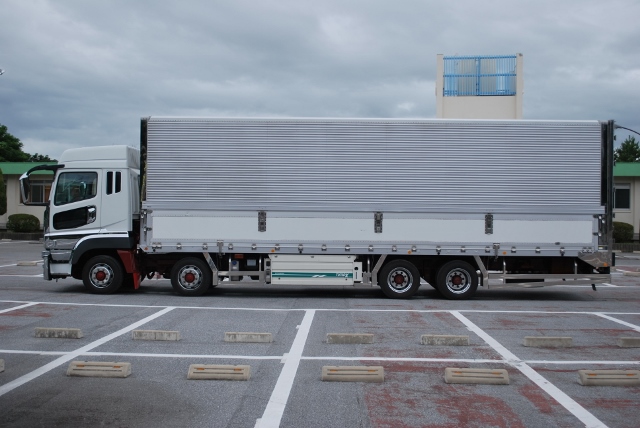 H24 スーパーグレート　冷凍ウイング　ハイルーフリアエアサス