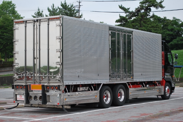 【110】Ｈ２７　グランドプロフィア　高床　冷凍アルミバン　総輪エアサス　ハイルーフ