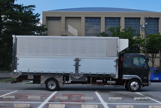 Ｈ２２　三菱　ベストワンファイター　冷凍ウィング　セミワイド　造りボデー　１ｍアオリ