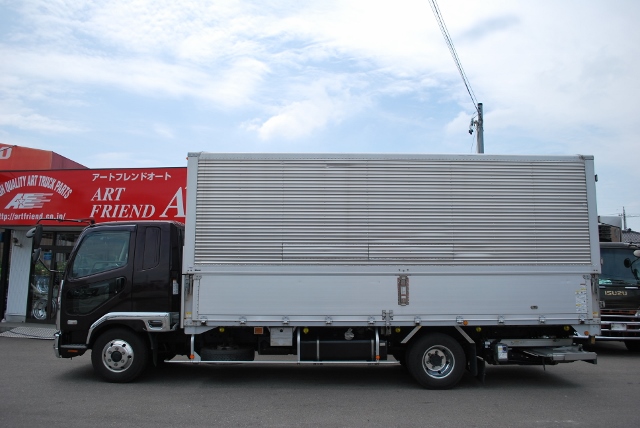 H19 三菱ふそう　ファイター　パワーゲート付き冷凍ウイング