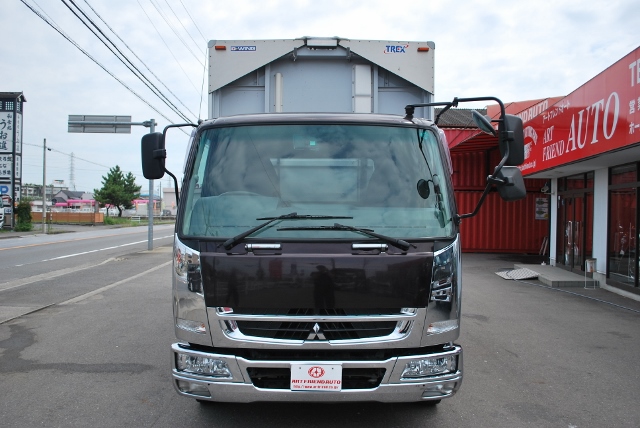 H19 三菱ふそう　ファイター　パワーゲート付き冷凍ウイング