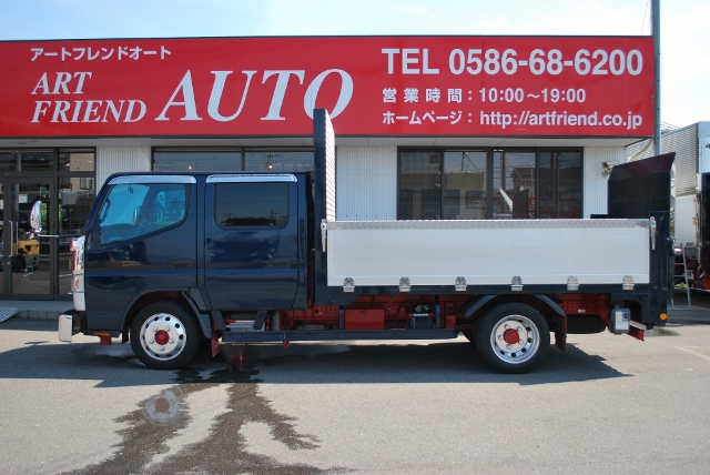 H24 　三菱ふそう　ブルーテックキャンター　平ボディWキャブ