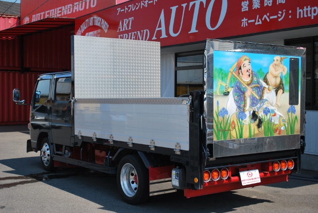 H24 　三菱ふそう　ブルーテックキャンター　平ボディWキャブ