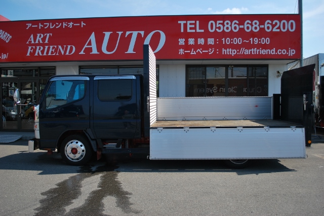 H24 　三菱ふそう　ブルーテックキャンター　平ボディWキャブ