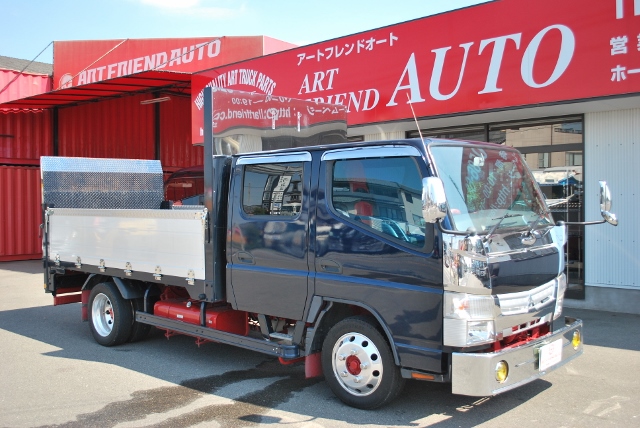 H24 　三菱ふそう　ブルーテックキャンター　平ボディWキャブ