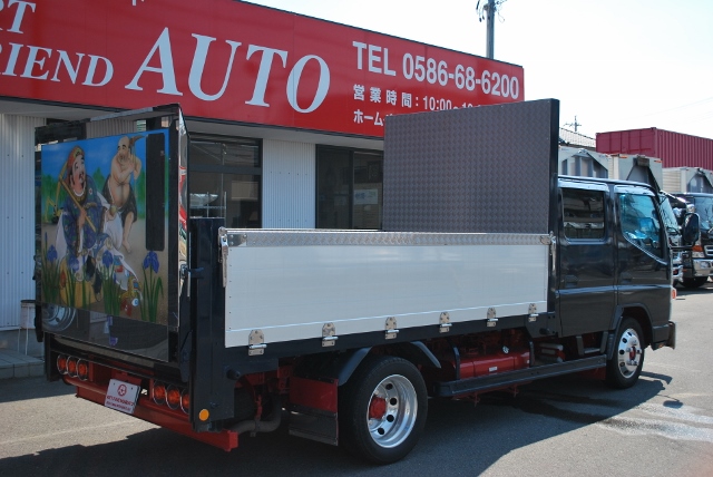 H24 　三菱ふそう　ブルーテックキャンター　平ボディWキャブ