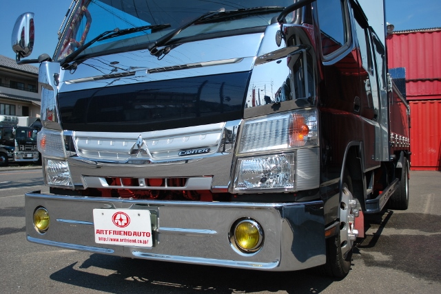 H24 　三菱ふそう　ブルーテックキャンター　平ボディWキャブ