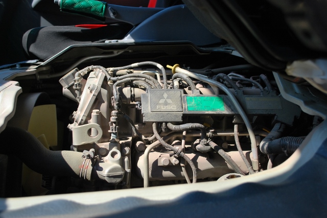 H24 　三菱ふそう　ブルーテックキャンター　平ボディWキャブ