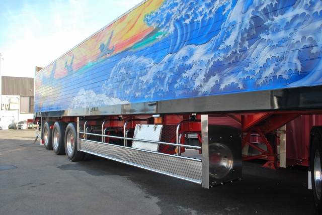 【58】スクラップ　トレーラー荷台セット販売