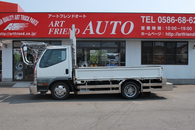 Ｈ11　三菱　キャンター　平ボデー　カスタム多数